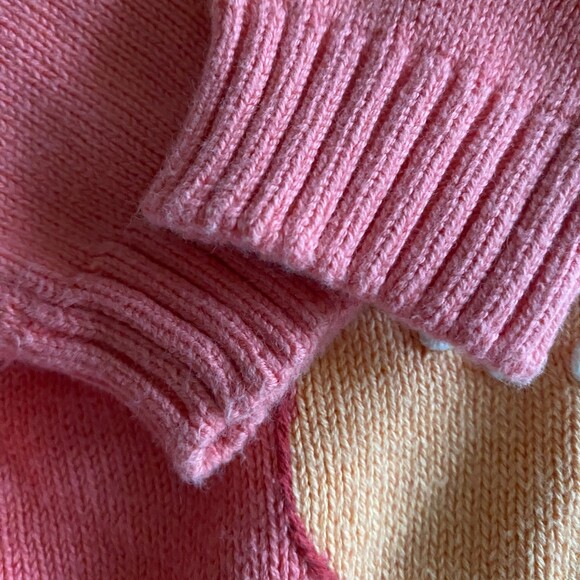 Greendog Coral Flower Cardigan Sweater Girls’ 24 Months - Picture 5 of 7